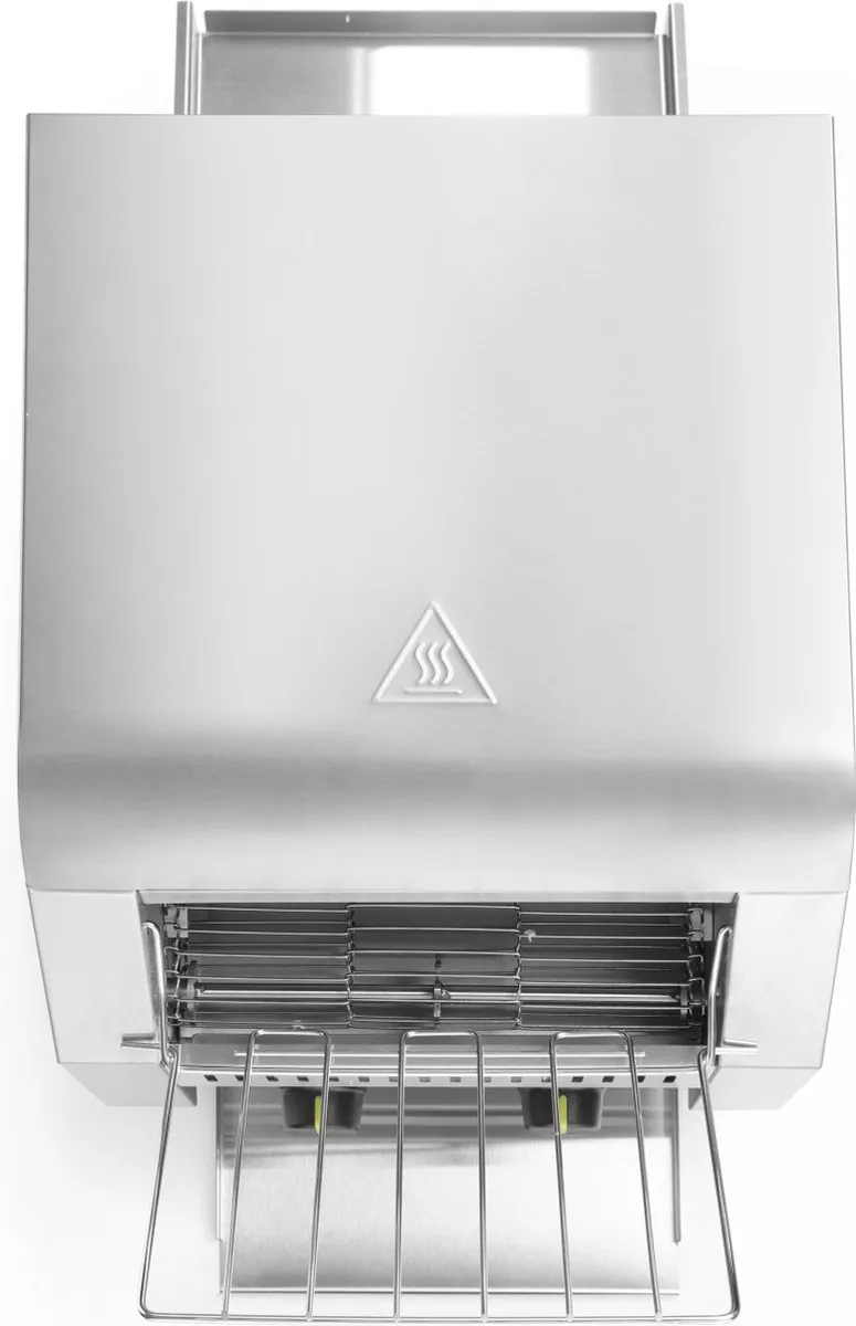 HENDI 261309 Dubbele Doorloop Broodrooster - 2240W - Zilver