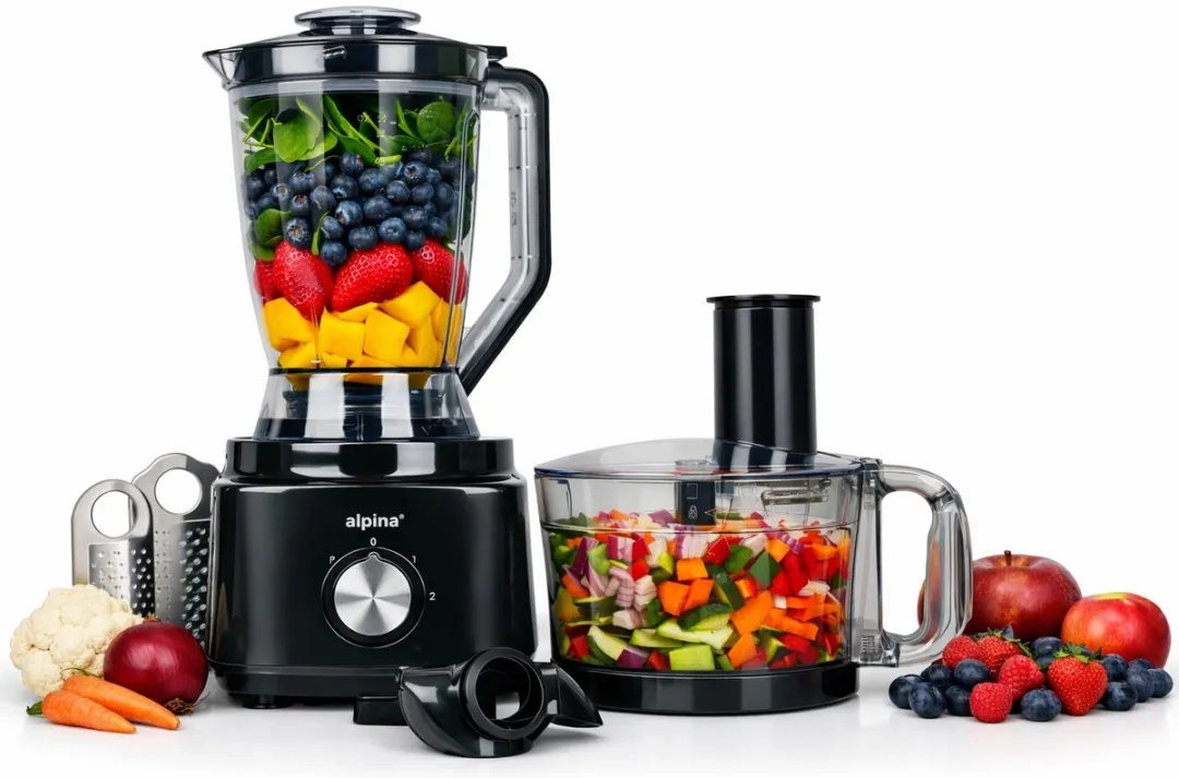 Alpina FP413GS 3-in-1 Keukenmachine 750W