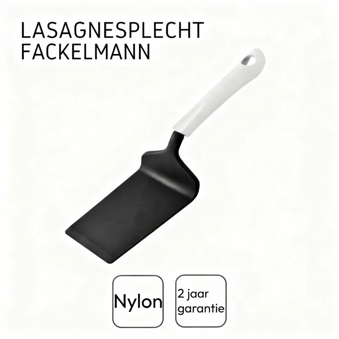 Fackelmann 49263 Keukenspatel - Zwart - 28cm