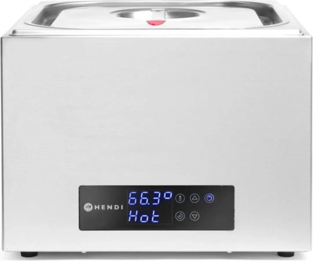 HENDI Sous vide systeem – GN 2/3 – 13L – Precisie thermostaat – RVS – 230V/400W