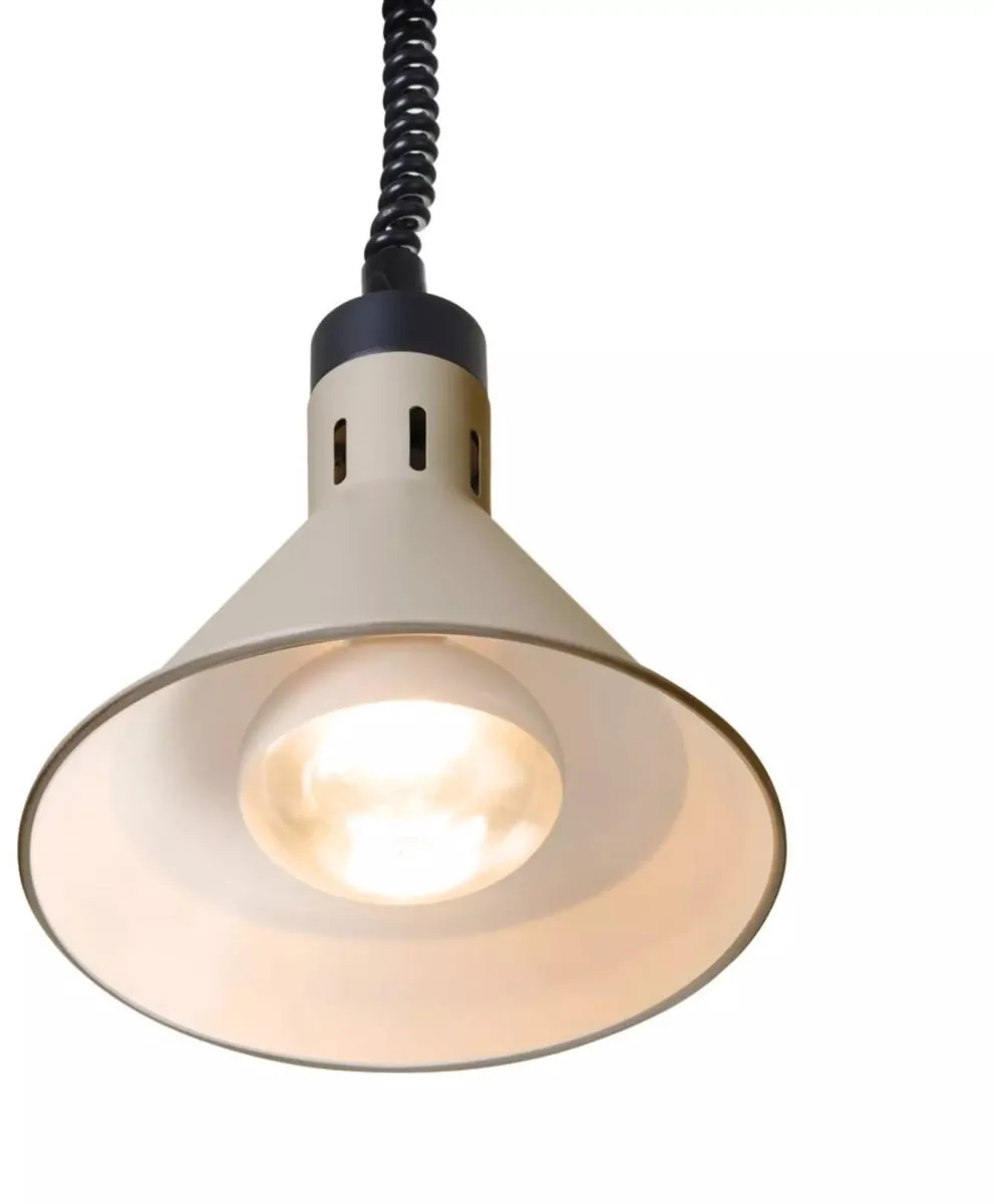 HENDI 273937 Verstelbare Conische Warmtelamp - Rvs