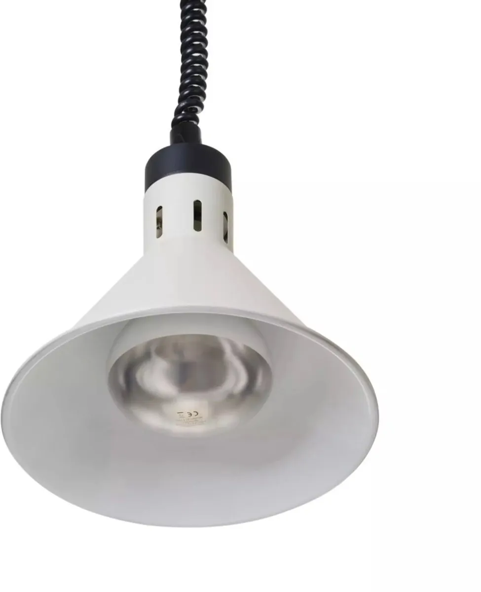 HENDI 273937 Verstelbare Conische Warmtelamp - Rvs