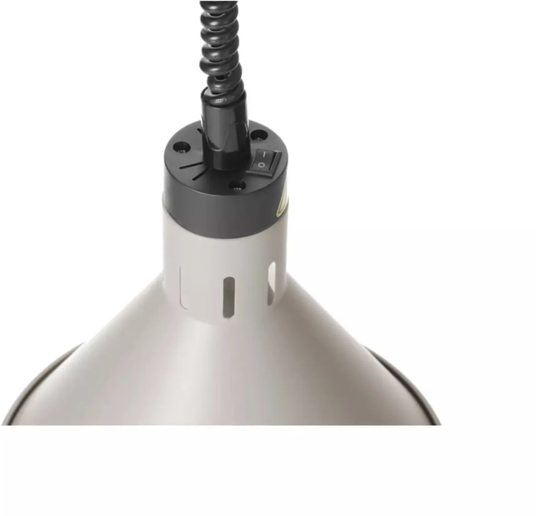 HENDI 273937 Verstelbare Conische Warmtelamp - Rvs