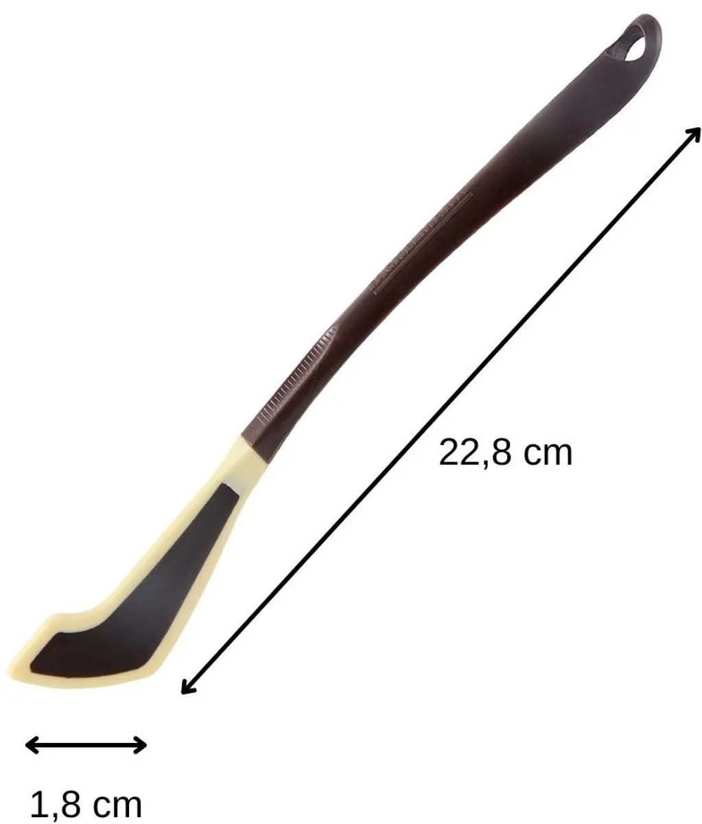 Fackelmann 49271 Bruine Smeerspatel - 22,8 x 1,8 cm