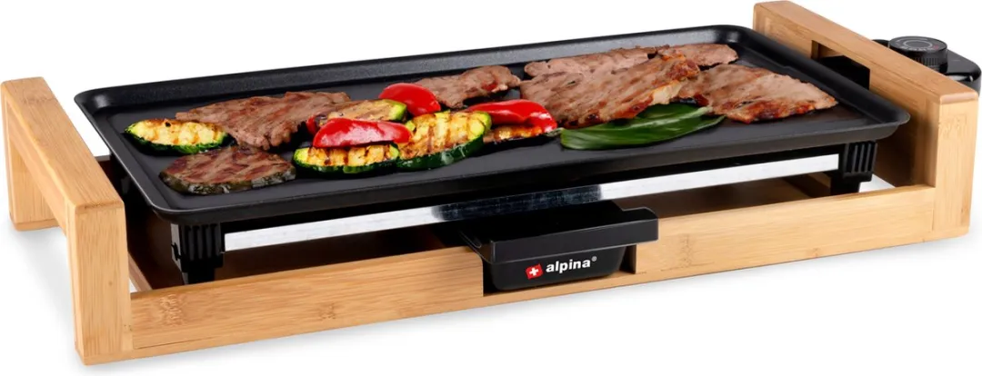 Alpina Teppanyaki Bakplaat 2000W