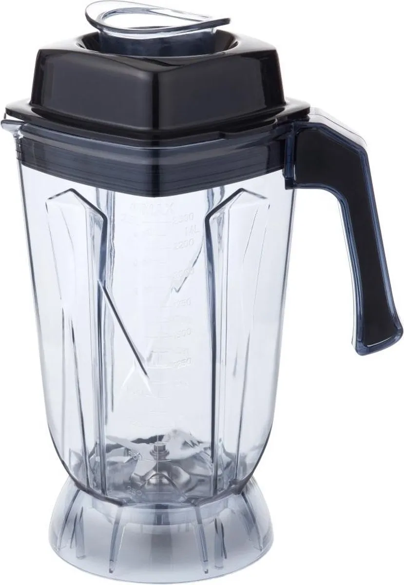 HENDI Vervangende Blenderkan 2,5L - BPA-vrij - Zwart