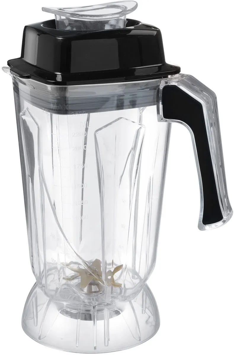 HENDI Vervangende Blenderkan 2,5L - BPA-vrij - Zwart