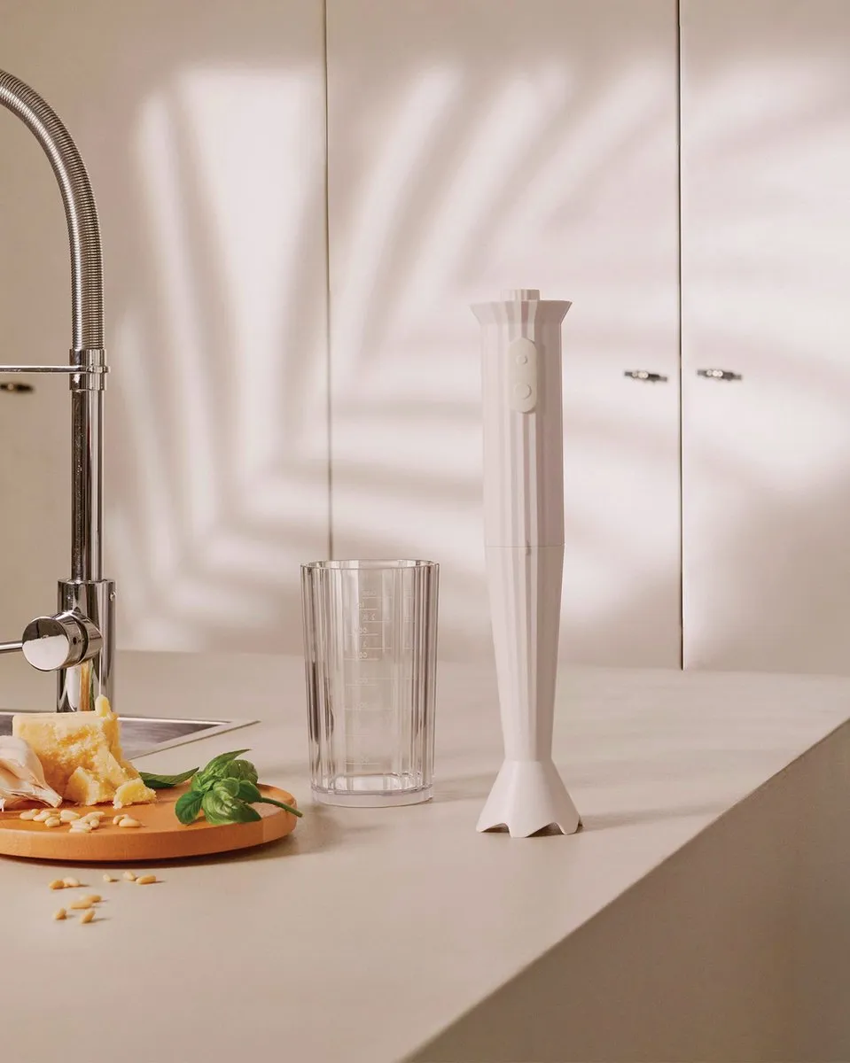 Alessi Staafmixer Plissé MDL10 G - Grijs