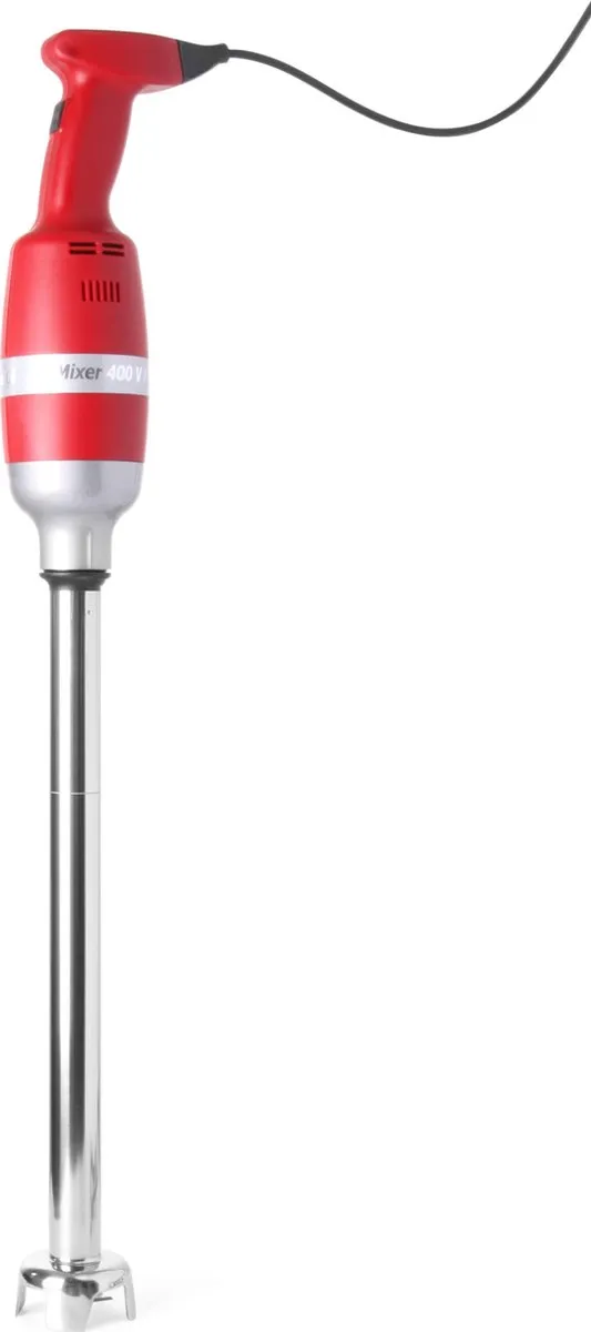 HENDI Profi Line Staafmixer 500mm - 9 Snelheden - 400W - Rood/RVS - afbeelding 6 van 6