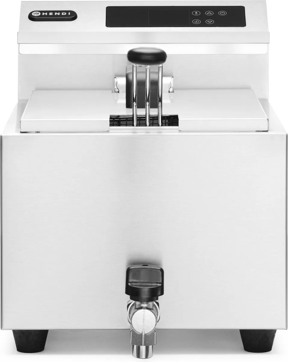 Hendi Profi Line Digitale Friteuse 8L - 3500W - Roestvrij staal - afbeelding 6 van 6
