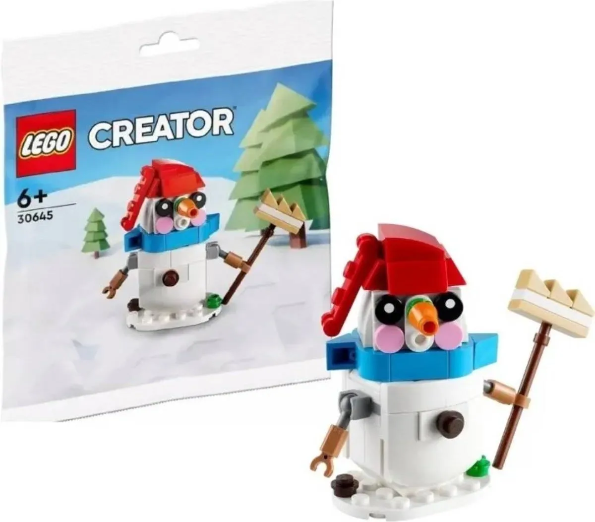 LEGO Creator 30645 Sneeuwpop - 78 Stukken - Multikleur