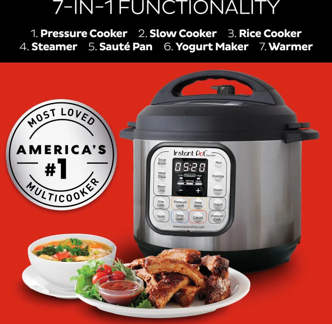 Instant Pot Duo 5,7L Multicooker 1000W - 7-in-1