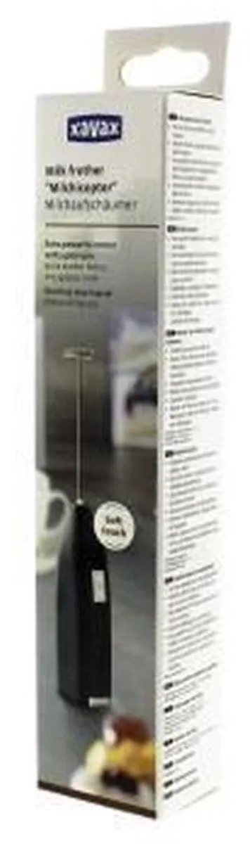 Xavax 00111106 Elektrische Melkopschuimer - 0.5L - Kleurenmix