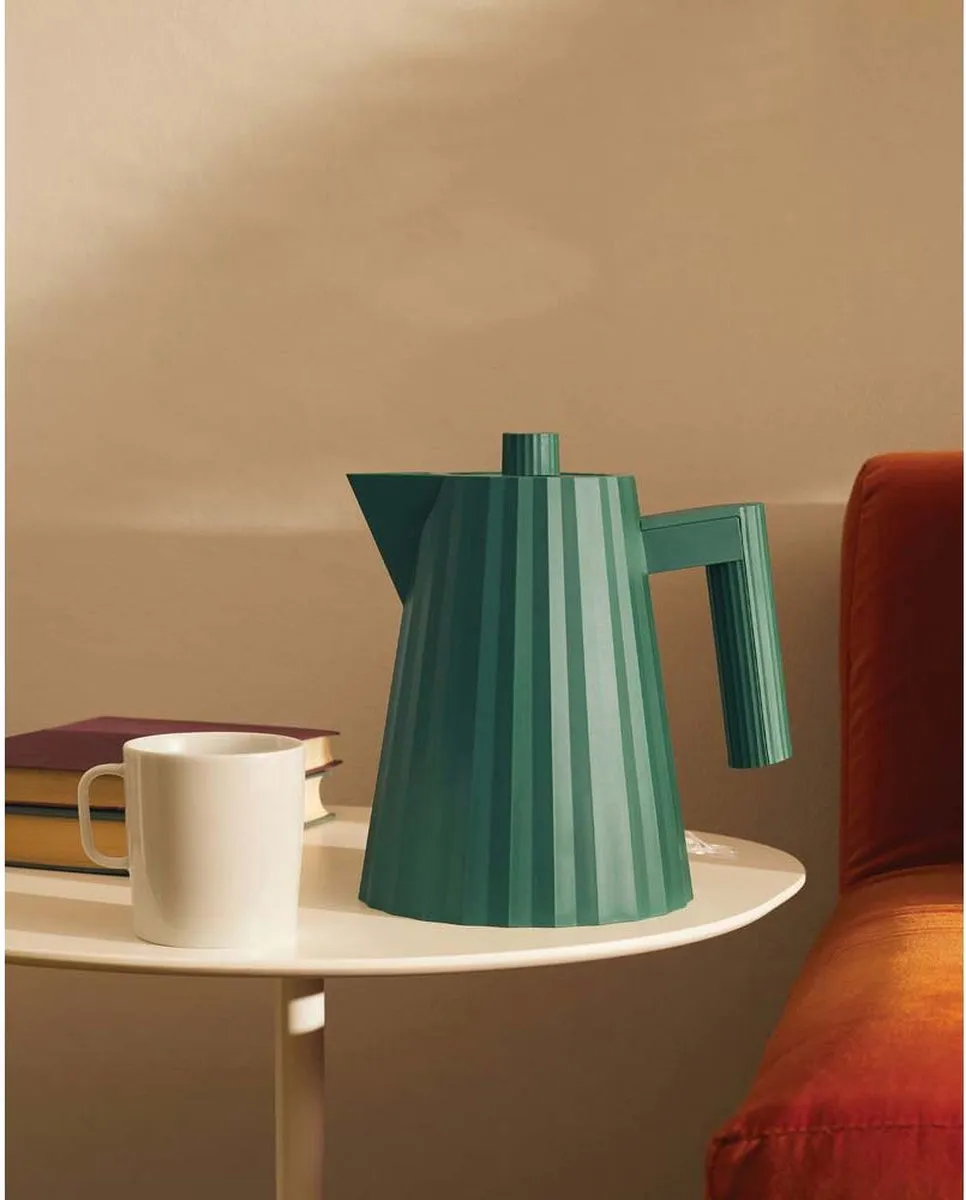 Alessi Plissé Waterkoker 1,7L - 2400W - Groen