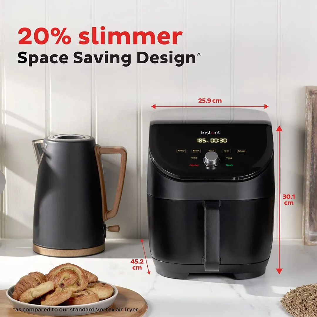 Instant Pot Vortex Slim 5,7L Airfryer - 1700W - Zwart