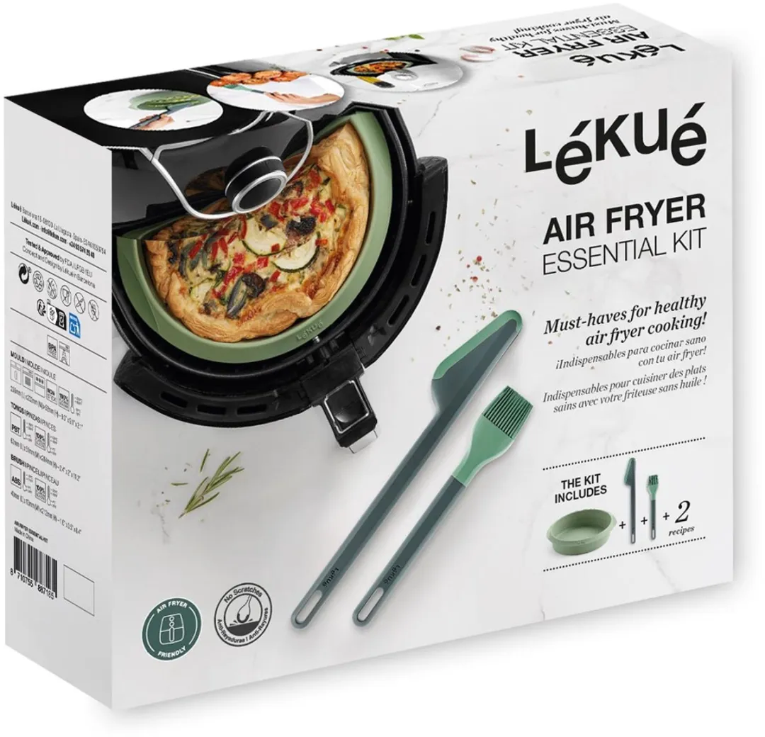 Lékué 887185 Airfryer Accessoireset - Green