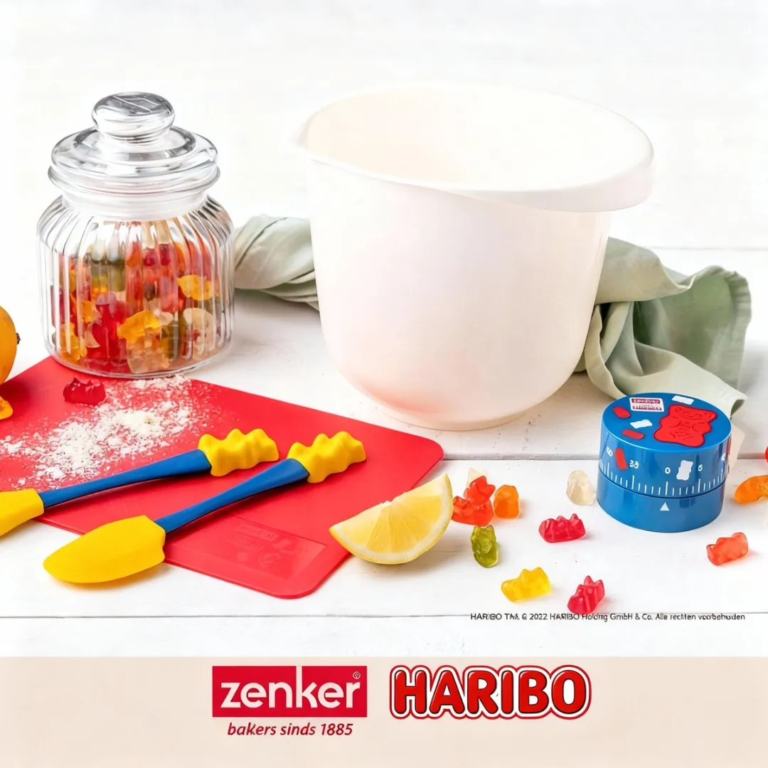 Zenker 46530 Siliconen Spatel - 18x4,2cm - Blauw/Geel - afbeelding 6 van 6