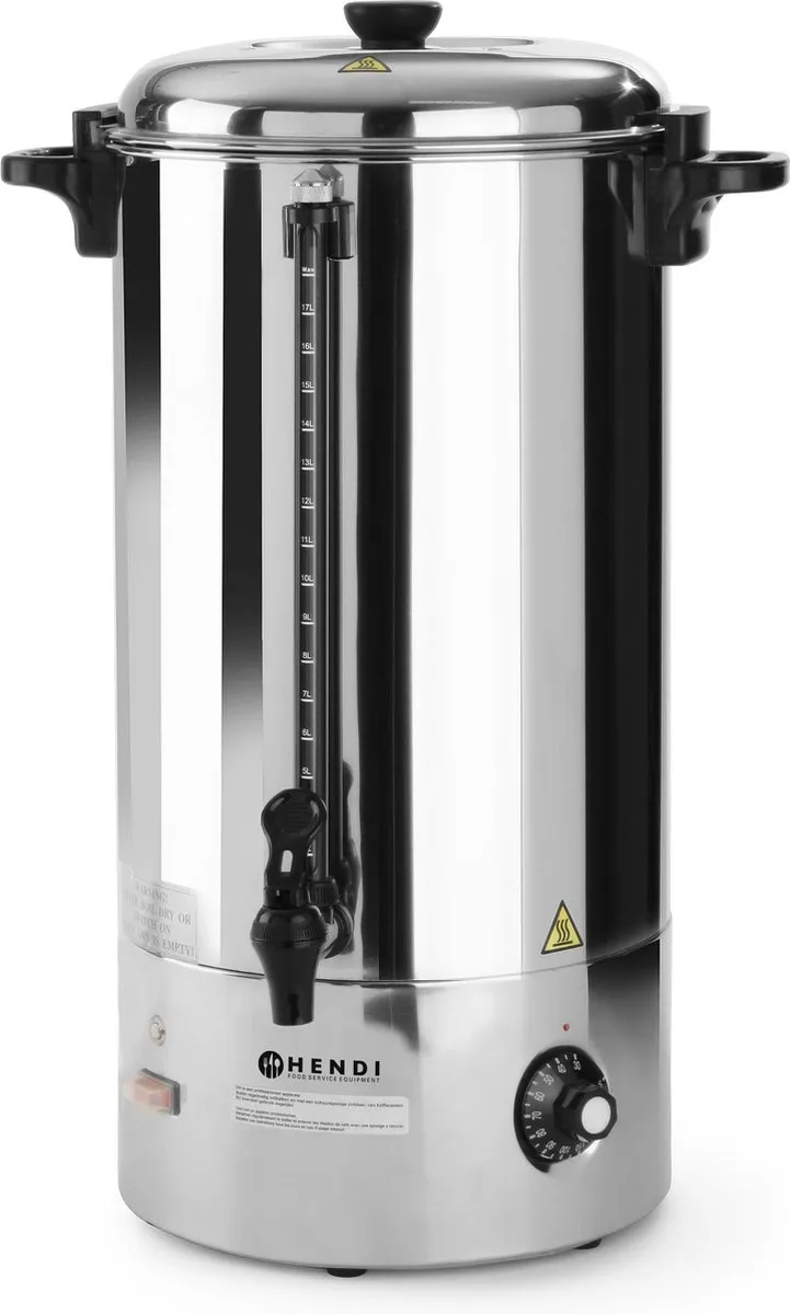 HENDI 209899 Warme Drankenketel 2200W - 18L - RVS - afbeelding 6 van 6