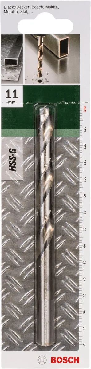 Bosch Metaalboren HSS-G DIN 338 11mm - 3 Stuks