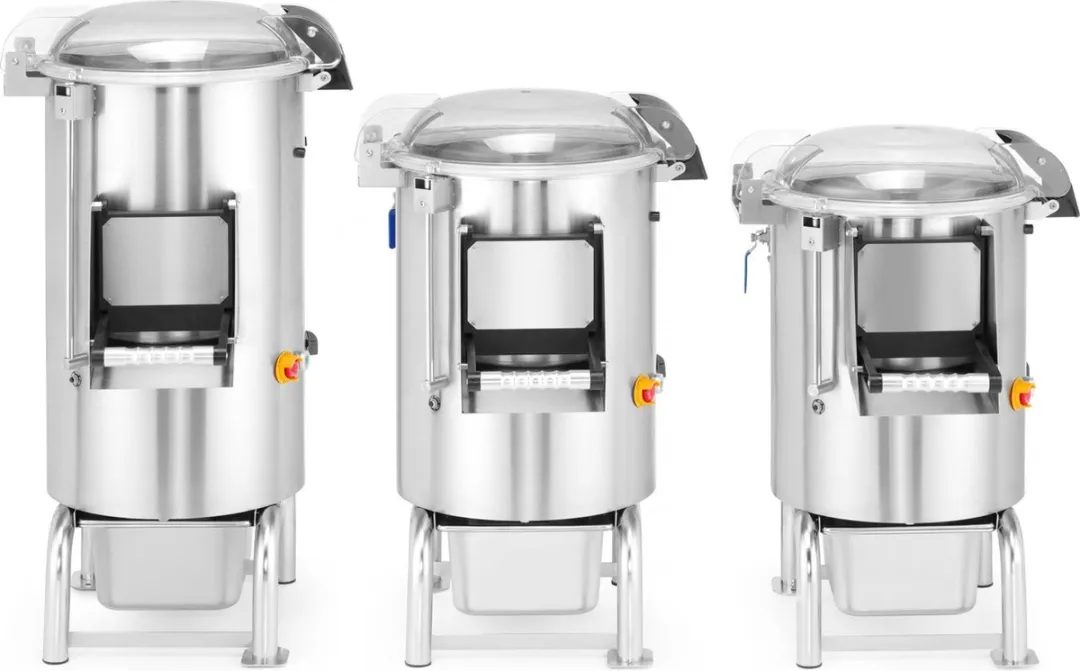Hendi Aardappelschilmachine Kitchen Line 229200 - 550W - 5 kg - Zilver