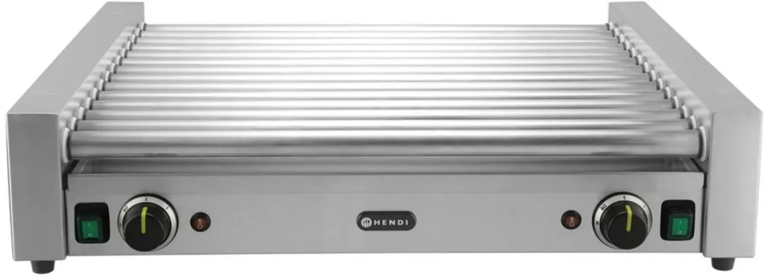 HENDI Worstenroller XL 268674 - 2000W - 73x59cm - Zilver