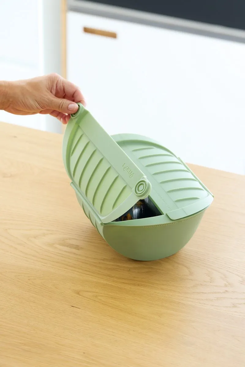Lékué Stoomkoker 890666 - 2 Personen - Green