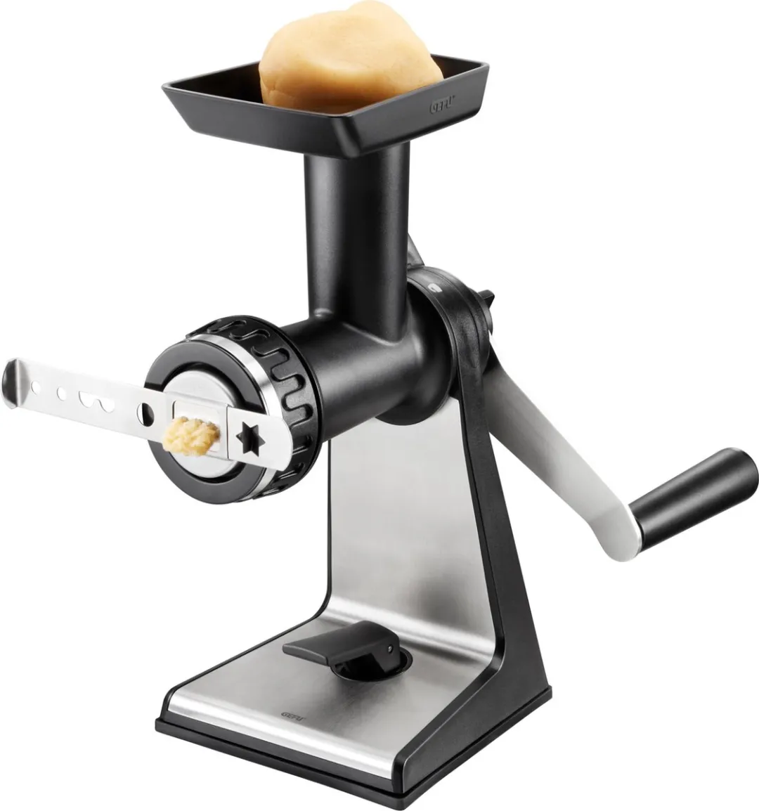 handmatige roestvrijstalen vleesmolen - gefu - 19090