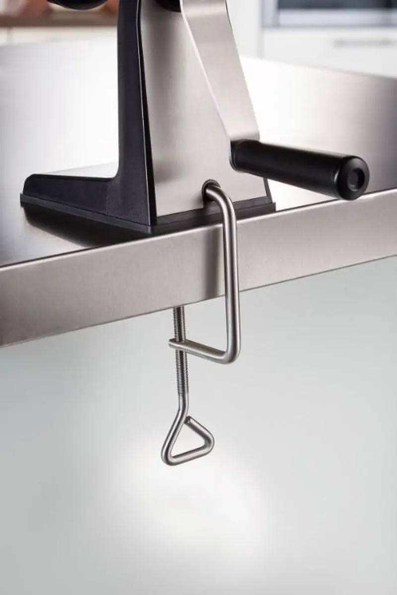 handmatige roestvrijstalen vleesmolen - gefu - 19090