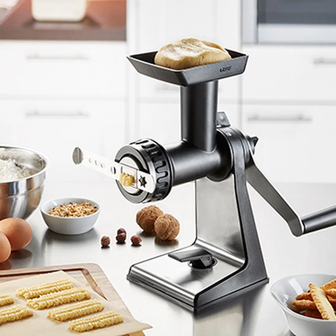 GEFU Transforma Vleesmolen - Zilver/Zwart - afbeelding 6 van 6