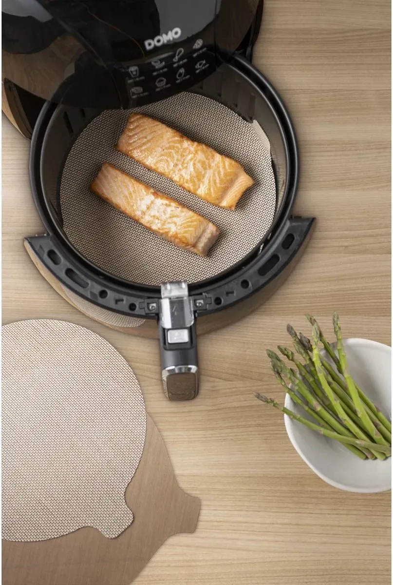 Xavax 111419 Herbruikbare Inzetstukken Airfryer - 2 Stuks - Bruin