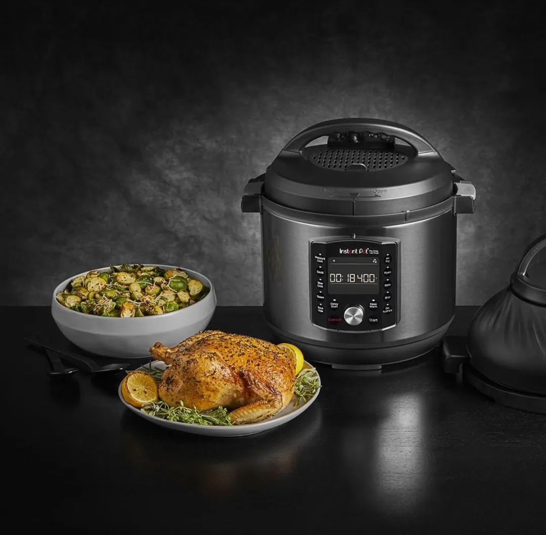 Instant Pot Pro Crisp 11-in-1 7,6L Multicooker met Airfryer - 1500W