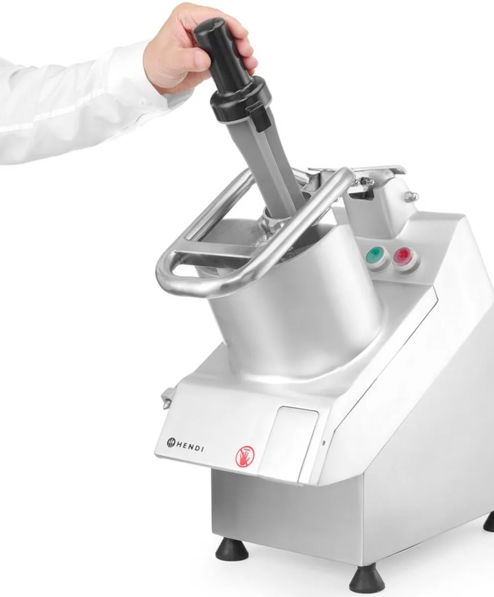 HENDI Heavy Duty Groentesnijder 750W - RVS - afbeelding 6 van 6
