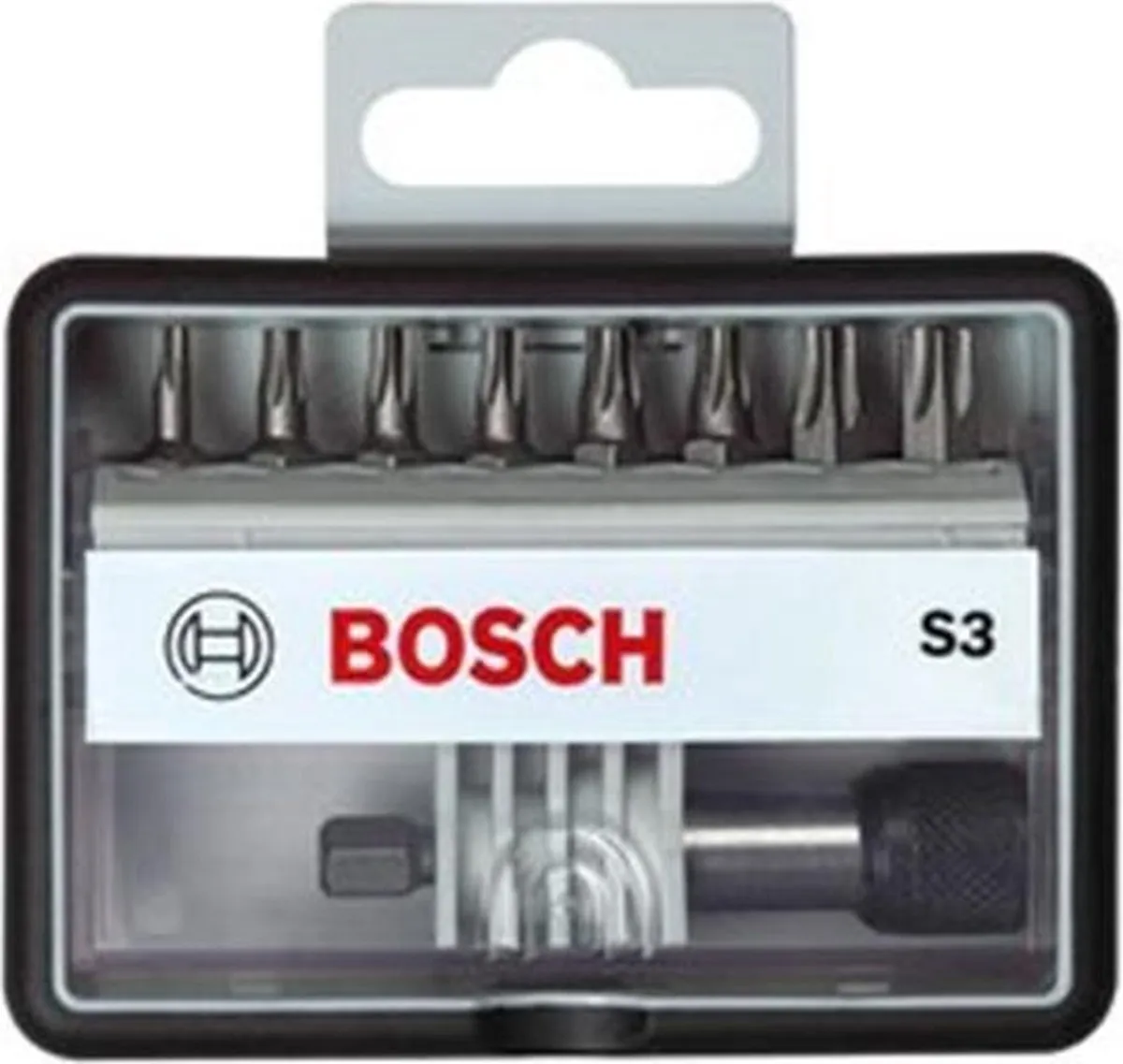 Bosch Robust Line Bitset S Extra Hard 25mm - 9 Stuks