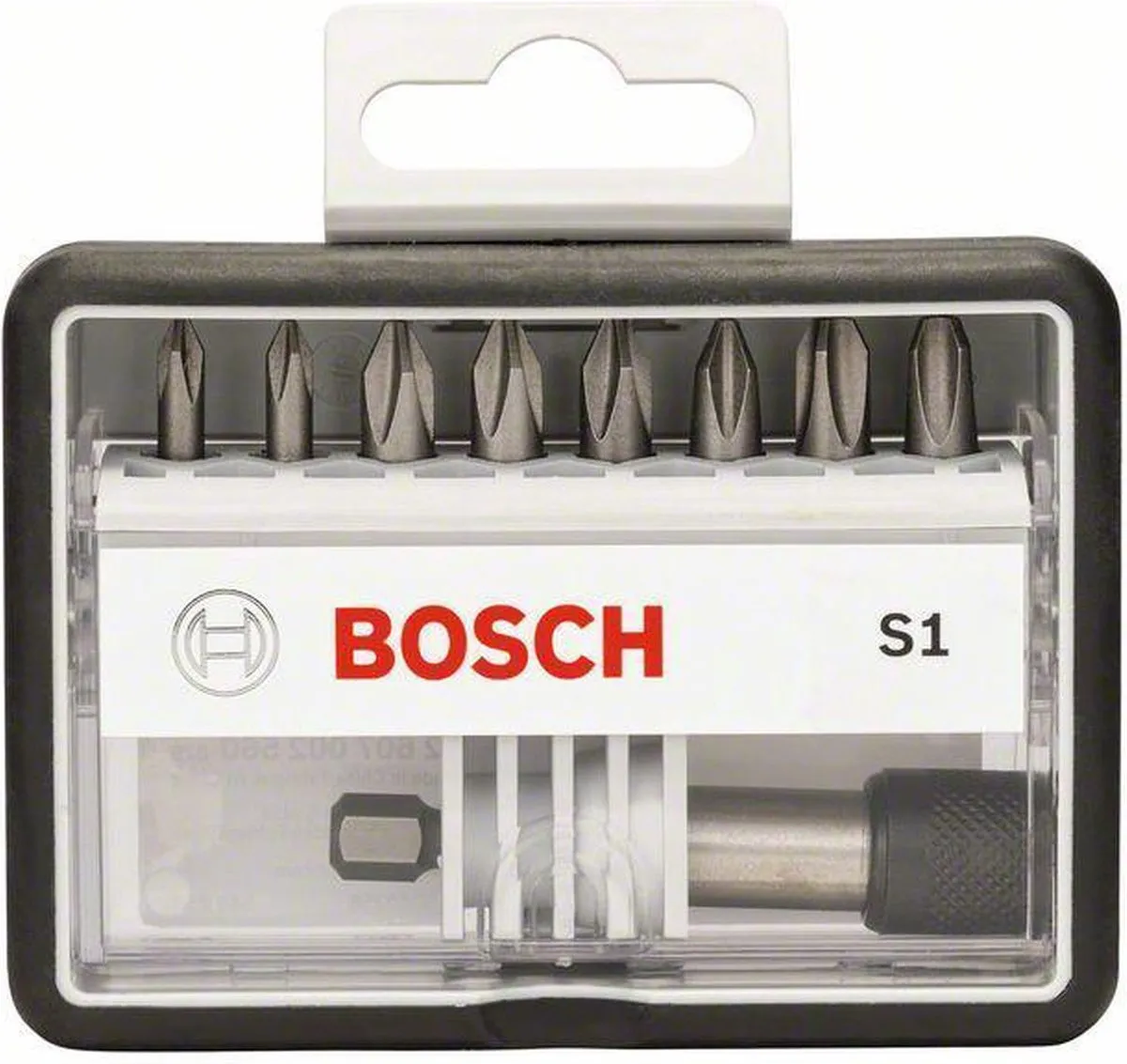 Bosch Robust Line Bitset S Extra Hard 25mm - 9 Stuks