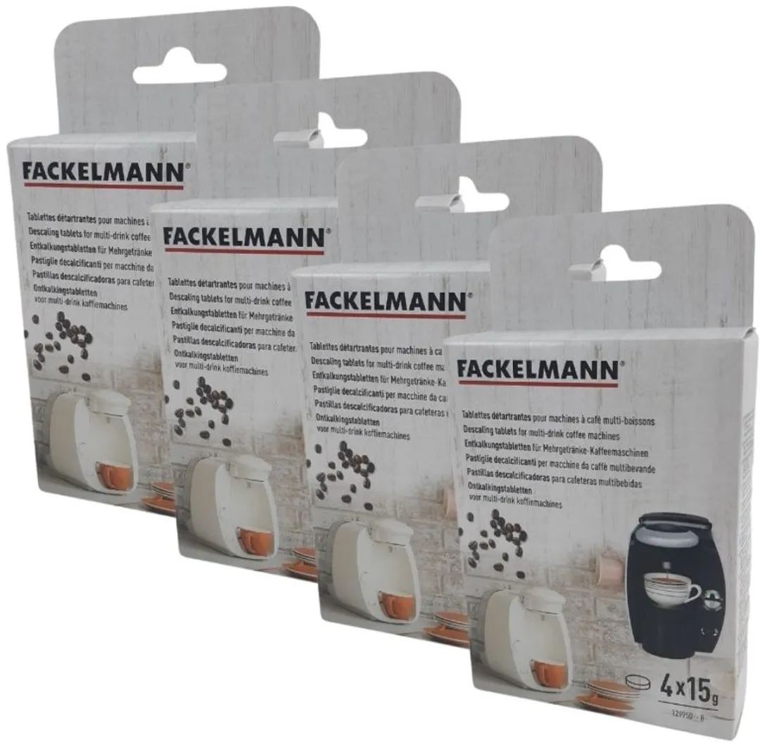 Fackelmann Ontkalkingstabletten Koffiemachine 9304250