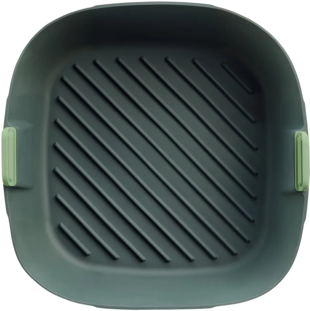 Lékué Airfryer Mandje 887123 XL - Siliconen - Grijs