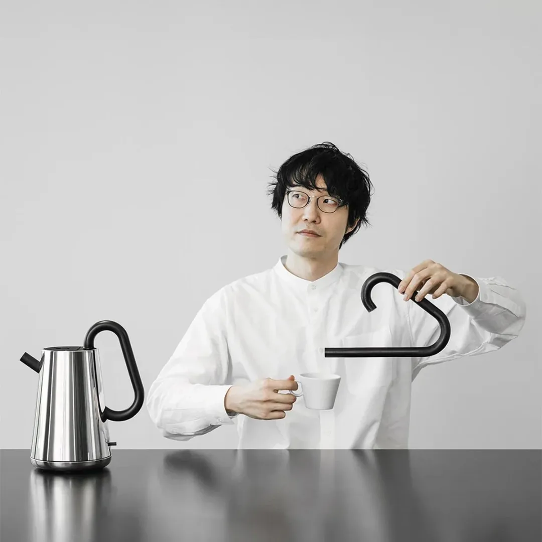 Alessi Toru Waterkoker NE01 B - 1,7L - Zilver