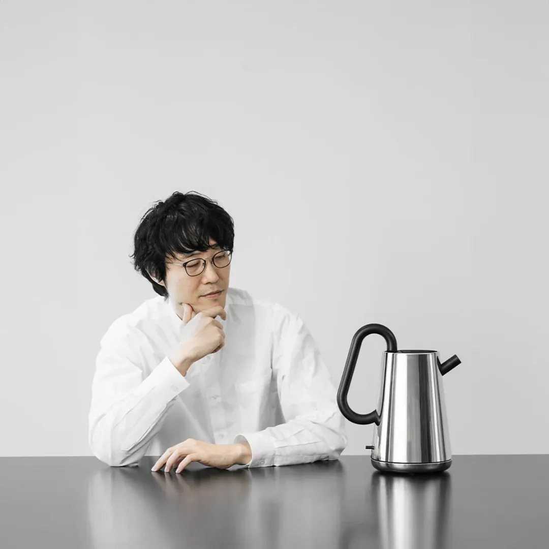 Alessi Toru Waterkoker NE01 B - 1,7L - Zilver