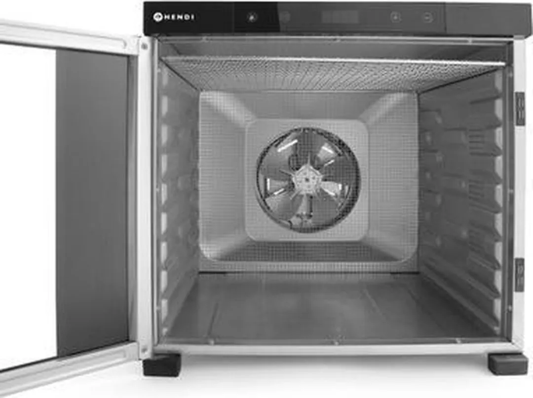 Hendi Voedseldroger Kitchen Line 229026 - 1000W - 10 Trays - RVS