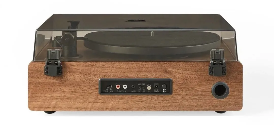 Crosley Stave - Platenspeler met speakers - Walnoot