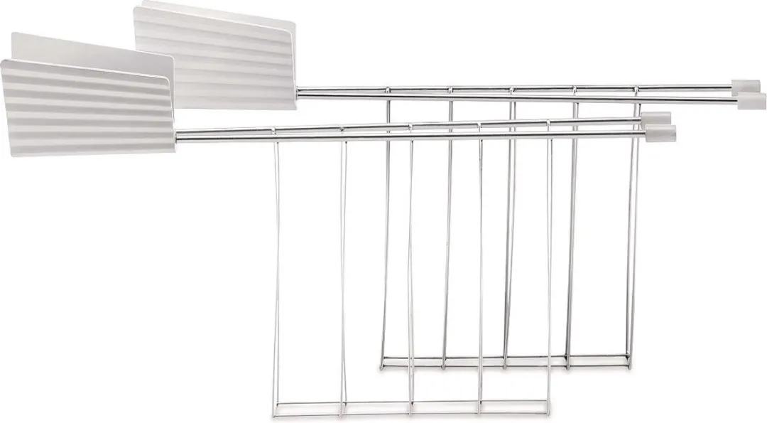 Alessi MDL08 Tostiklemmen Broodrooster - Grijs