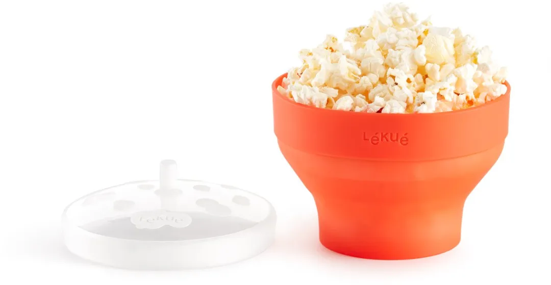 Lékué Mini Magnetron Popcorn Maker Set van 2