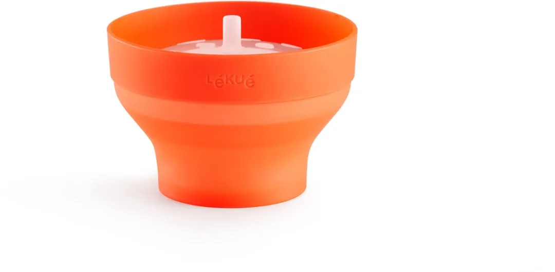 Lékué Mini Magnetron Popcorn Maker Set van 2 - Rood