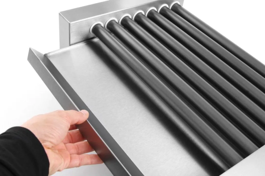 HENDI Worstenroller Grill 740W - 7 Rollers - RVS