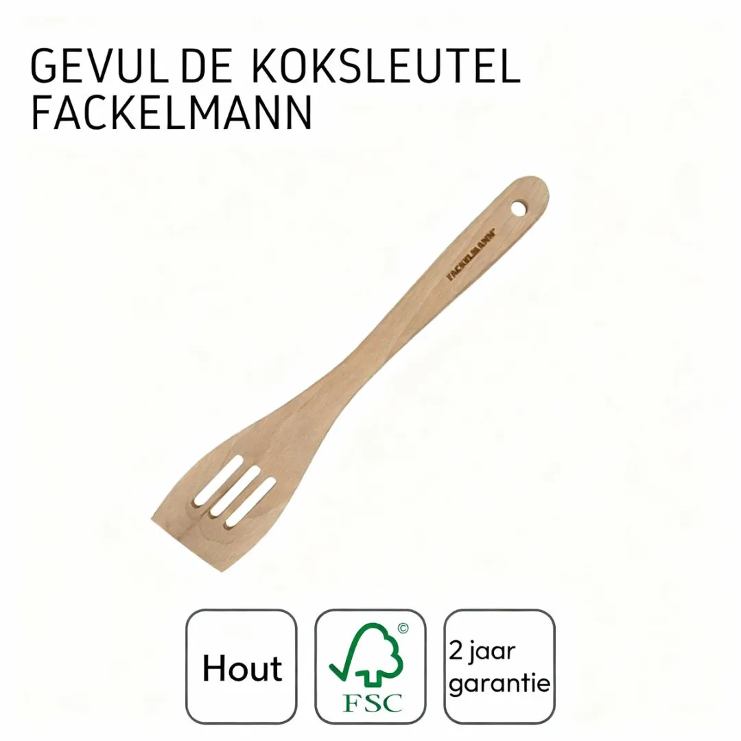 Fackelmann Geroosterde Keukenspaan 31042