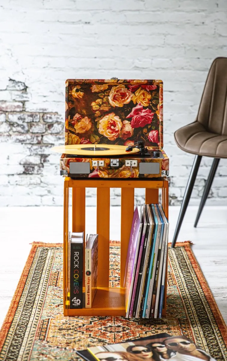 Crosley Voyager Bluetooth Platenspeler Bloemen