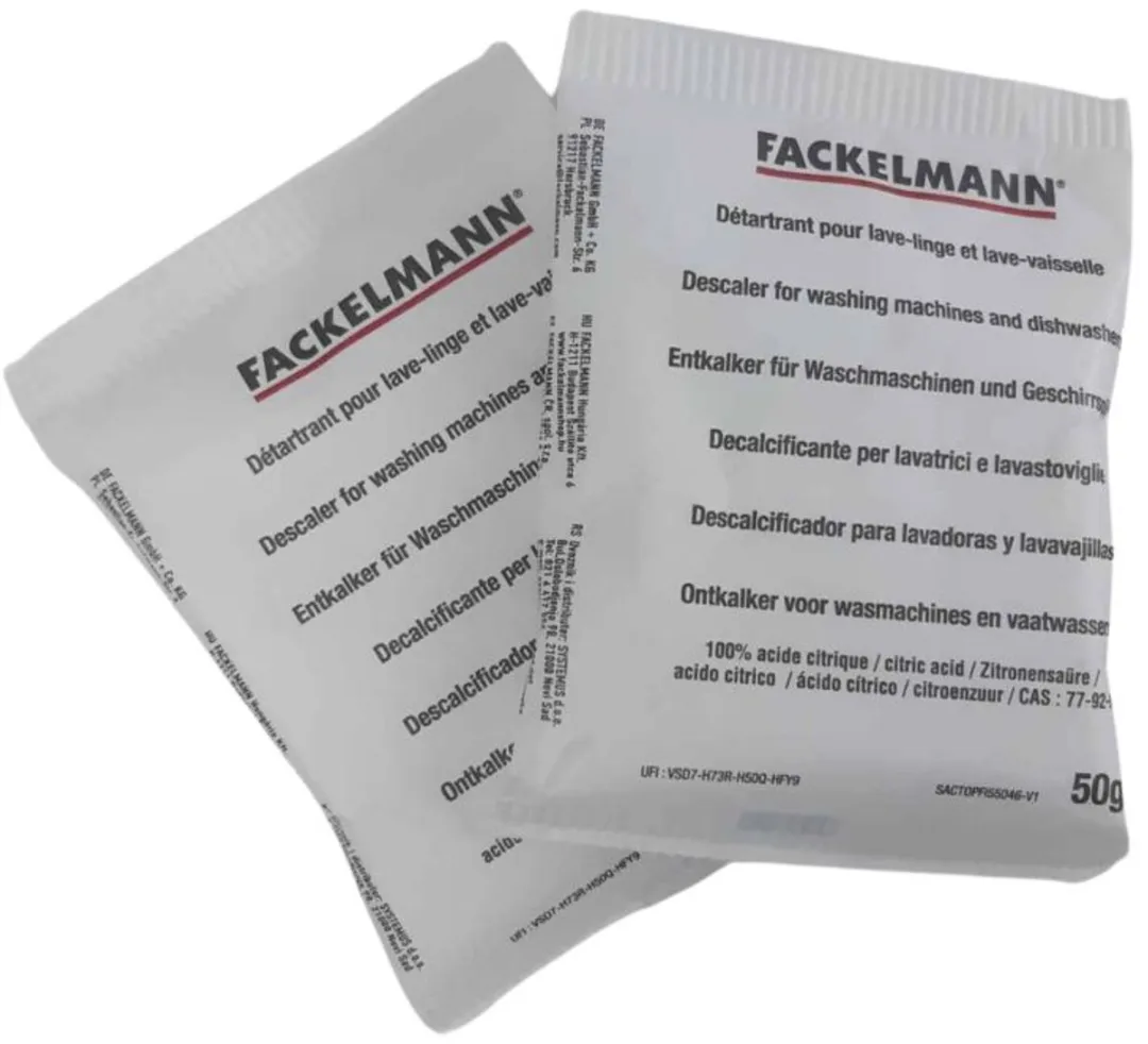 Fackelmann Ontkalker 128050 - 100g (2x50g) - Wasmachine/Vaatwasser