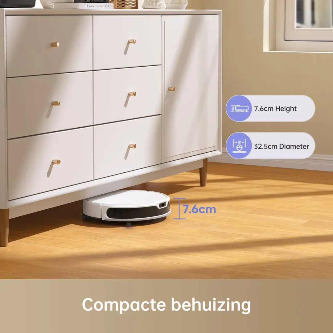 Mova M1 Robotstofzuiger 4500 Airwatts - Wit