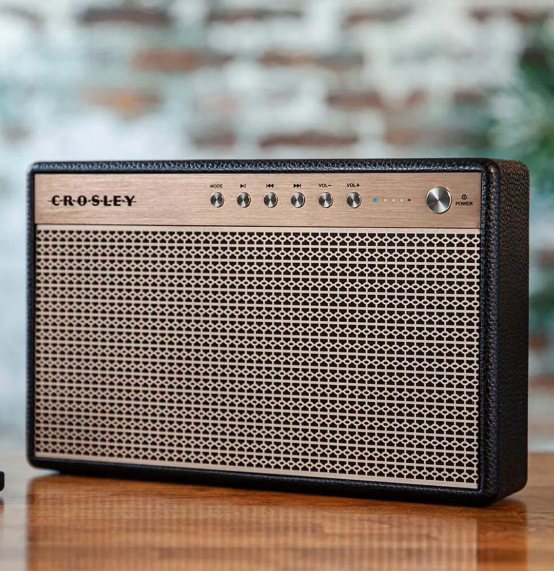 Crosley Montero Bluetooth Speaker - Zwart