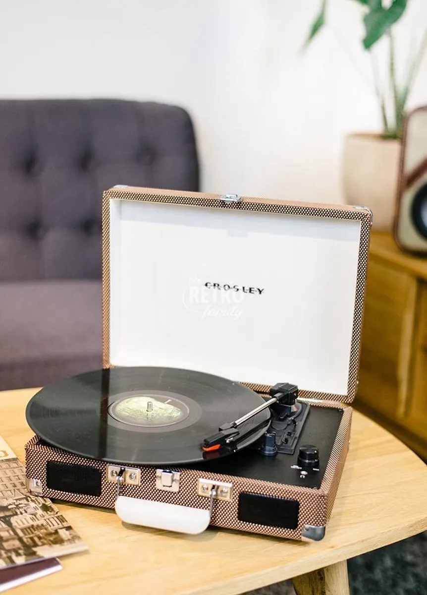 Crosley Cruiser De Luxe Platenspeler TRF-CR8005D-TW - Bruin